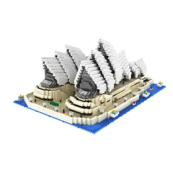 4131PCS Mini Blocuri de Diamant Celebru Arhitectura Orasului Sydney Opera House Model Blocuri Caramizi Jucarii pentru Copii Cadouri