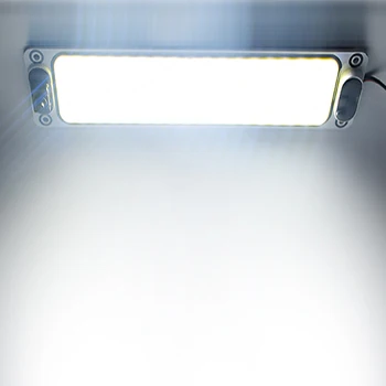 54LED 12-24V Auto Lectură LED Noapte Lumina Benzi de iluminare Interioară Lampă de Tavan cu Comutator On/Off pentru Van camion Camion Camper Barca