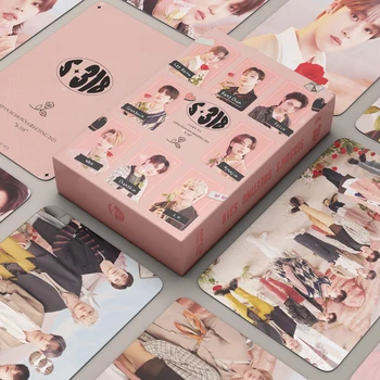 55pcs/set Kpop fără stăpân Copii JAPONIA SEZON FELICITARE de Crăciun Lomo Carduri Hyunjin Photocard pentru Fanii Collcetion Card de Înaltă Calitate