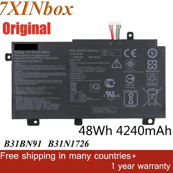 7XINbox 11.4 V 48Wh 4240mAh B31N1726 B31BN91 Laptop de Înlocuire a Bateriei Pentru ASUS FX80GM FX80GD FX86FM FX86FE TUF FX504 FX505