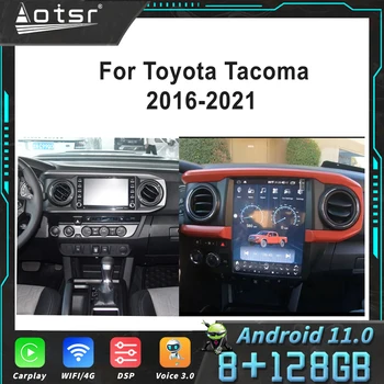 8+128G Tesla Stil Ecran Vertical Pentru Toyota Tacoma 2016 2017 2018 2019 2020 2021 Android Radio Auto GPS Stereo Auto DVD Player