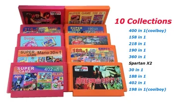 8bit joc carte de joc cool cartuș de joc clasic căruțe - 10buc/lot