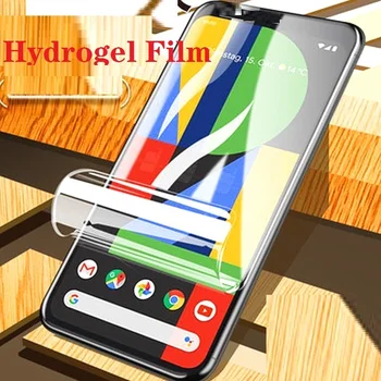 9H Hidrogel Film pentru Google Pixel XL 2XL 3XL 3AXL 4XL XL4 2 3 3A 4 4A Pixel3 Pixel4 Folie de Protecție Ecran Protector de Sticlă Nu