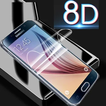 Acoperire completă Hidrogel Film pentru Samsung Galaxy S6 S7 J2, J5 J7 Prim-Nota 4 Nota 5 Galaxy A3 A5 A7 2016 2017 Ecran Protector de Film