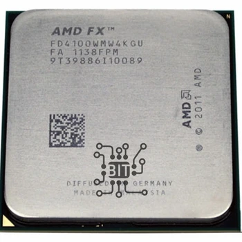 AMD FX-Series FX4100 FX-4100 FX 4100 3.6 GHz Quad-Core, Quad-Thread CPU Procesor FD4100WMW4KGU, Socket AM3+