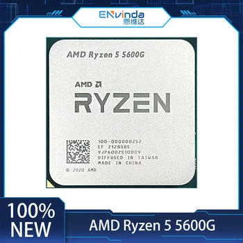 AMD Ryzen 5 5600 R5 5600G 3.5 GHz Six-Core Doisprezece-Fir CPU Procesor 7NM L3=32M 100-000000927 Socket AM4