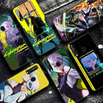Anime Cyberpunk Edgerunners Caz de Telefon pentru Samsung A51 01 50 71 21S 70 31 40 30 10 20 S E 11 91 A7 A8 2018