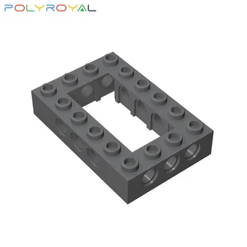 Blocurile Technicalalal DIY 4x6 Cadru de cărămidă cu găuri 10BUC Compatibil Asamblează Particule Părți Moc Jucărie Cadou 32531