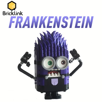 Bricklink Film de Acțiune Cifre Frankenstein Bob Rele Partea de Variație Mici Violet Oameni MOC Set Constructii Blocuri Jucarii Cadou de Crăciun