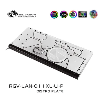 Bykski Distro Placa Reservior pentru Lianli PC-O11 Dinamic Șasiu RGV-LAN-O11XL-LI-P