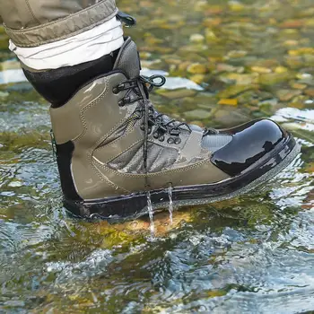Bărbați Respirabil în aer liber Wading boots , Rapid-uscat și Non-alunecare de Pescuit Pantofi ,De Pescuit ,Drumeții și de Vânătoare