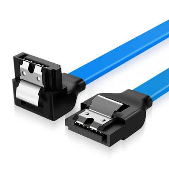 Cablu SATA 3.0 Pentru Hard Disk SSD Adaptor HDD Cablu Drept de 90 de Grade, Sata 3.0 Cablu pentru Calculator Asus MSI Placa de baza Gigabyte