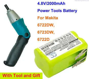 Cameron Sino 2000mAh Instrumente de Putere Baterie TL00000012 pentru Makita 6722DW, 6723DW, 6722D