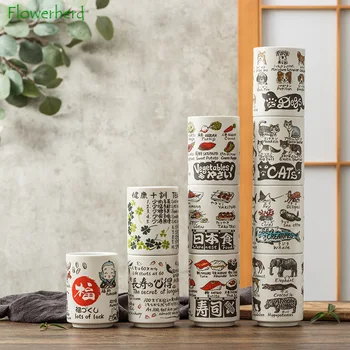 Caracteristic Stil Manga Ceramice Sushi Cup Stil Japonez Drept Ceașcă De Ceai Din Ceramica Cana De Apa Cana De Cafea Ceasca De Ceai Set Teaware