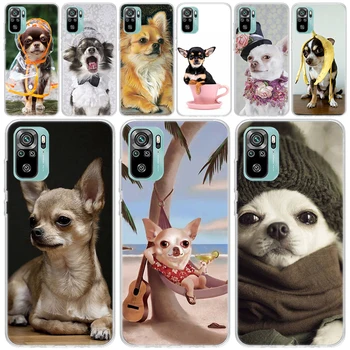 Catelus Chihuahua Teacup Câini Telefon Caz pentru Xiaomi Redmi 10 Prim-10C 10A 9 9A 9C 9T 8A 7A 6A 8 7 6 Pro S2 K20 K40 K30 Silicon Co