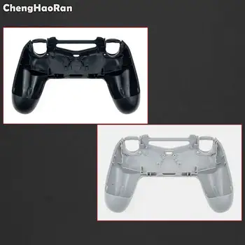 ChengHaoRan Gri-alb & Negru Mat Locuințe Shell Caz Acoperire pentru Sony PS4 Playstation 4 Controler Wireless Înapoi Coajă Caz