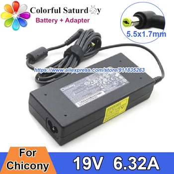 CHICONY PA-1121-16 Laptop Adaptor 19V 6.32 O A11-120P1A Pentru ACER ASPIRE V3-771G-9697 V3-772G V3-771G-944 V3-771G-9697 Încărcător
