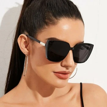 Clasic Design Ochi De Pisica Shades Ochelari De Soare Femei Bărbați Ochelari De Soare Pentru Moda Mare Cadru Rece Sexy Femeie Oculos