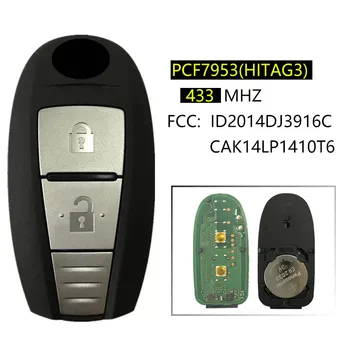 CN048002 Original 2 Butonul Smart Key Fob Pentru Suzuki Baleno Telecomanda 433mhz PCF7953 id47 Chip ID2014DJ3916 CCAK14LP1410T6