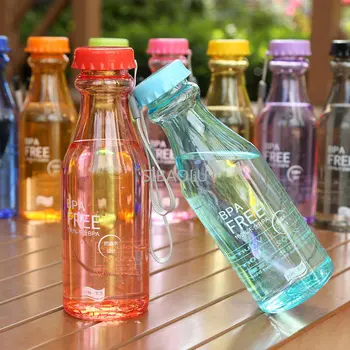 Colorate anti-scurgere sticla de apa de plastic portabil incasabil aburi sticla sigilat cana de apa băuturi sticla de apa