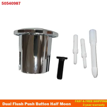 Compatibil cu ROCA Rezervor D2D Dual Flush Buton Jumătate de Lună Nouă în Stil AH0001800R 822043001