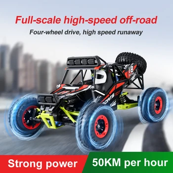 Copiii Alpinism Mașină de Jucărie 2.4 G 4x4 de Mare viteză 1:12 Off-road Derivă Vehicul Telecomanda RC Jucărie Șoc Masina