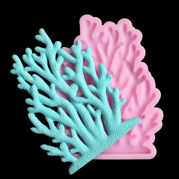 Coral forma de silicon mucegai manual DIY fondant de decorare mucegai UV rășină bijuterii accesorii mucegai obiecte de uz casnic decor