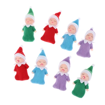 Crăciun Elf Baby Doll Oranments Crăciun Fericit Decor Pentru Acasă 2022 An Nou Fericit Pedents Noel Cadouri Pentru Copii Păpuși Jucării