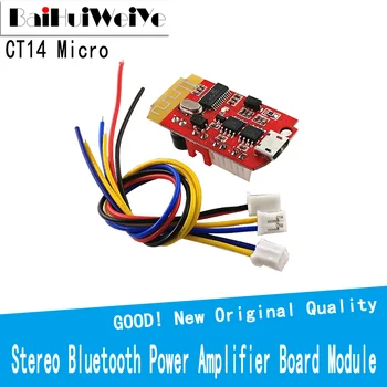 CT14 Micro 4.2 Bluetooth Stereo Amplificator de Putere de Bord Modulul de 3.7 v 5VF 5W+5W Mini cu Port de Încărcare pentru Refacere de Repaus de Sunet de Cutie