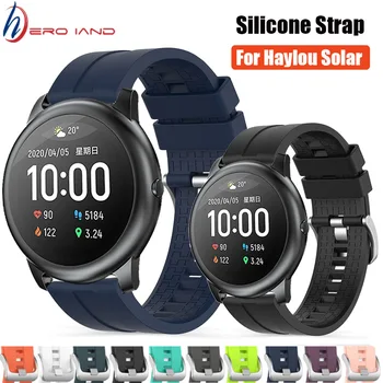Curea silicon Watchband pentru Xiaomi Haylou Solare LS05 Band Brățară Sport Înlocuire Bratara pentru Haylou Solare LS05 Correa