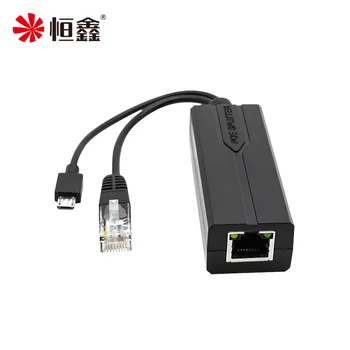 DC48V La 5V Micro USB Spliter POE Cap Tremura Camera IP de Alimentare a Modulului Ethernet 100M