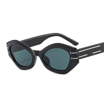 DCF 2022 Noua Moda ochi de Pisică Bărbați Și Femei Treptată Obiectiv Leopard Cadru de Epocă de Lux Master Designer High-end ochelari de Soare UV400