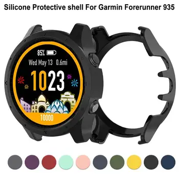De protecție Caz Acoperire Protector Pentru Garmin Forerunner 935 945 Smartwatch-Bratara Cadran Caz Anti-zero Înveliș rezistent la Șocuri Unisex