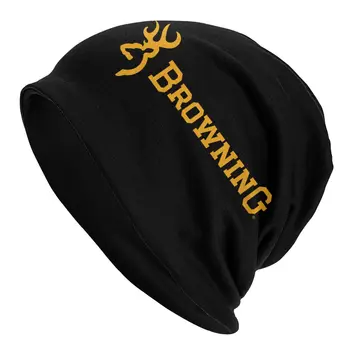 De Vânzare La Cald Browning Chelioși Căciuli Capace Pentru Barbati Femei Unisex Street Iarna Cald Tricot Pălărie Adult Capota Pălării