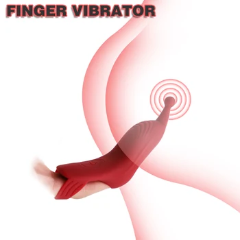 Degetul Vibratoare Puternice Vibrații Stimulator Clitoridian Produse pentru Adulți punctul G Masaj sex Feminin Masturbator Erotice Jucarii Sexuale de Cuplu