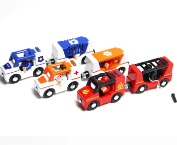 Din Plastic de jucărie Vehicule de Tren se Potrivesc Pentru BRIO Mașină de Jucărie T040D Camion Locomotiva de cale Ferată Jucarii pentru Copii