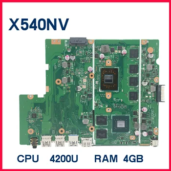 Dinzi Pentru ASUS Placa de baza X540NV X540N D540NV F540NV A540NV R540NV X580NV Laptop Placa de baza CPU N3450 N4200 920MX/V2G RAM-4G/8GB