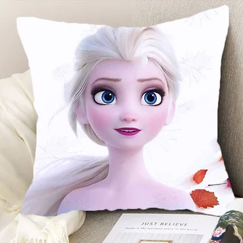 Disney Elsa Printesa Copii fete de Perna de pe Pat, Canapea Decorativ Masina de Somn Perna Acoperi Fata Ziua de nastere, Cadouri de 40x40cm 45x45cm