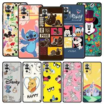 Disney Mix de Desene animate Anime Pentru Xiaomi Redmi Nota 11 10 8 Pro Caz 10 9 9 9M 8T 9C 9A 8A 7 K40 K50 11T 5G Telefon Coperta Moale Bara de protectie