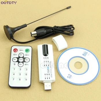 Dongle USB DVB-T2 / DVB-T / DVB-C + FM + DAB Digital HDTV Stick Tuner Receptor