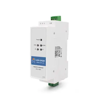 dr301 Șină Din Serial RS232 la Ethernet TCP/IP Server Module RJ45 Ethernet Converter Modbus RTU pentru Modbus TCP unitate