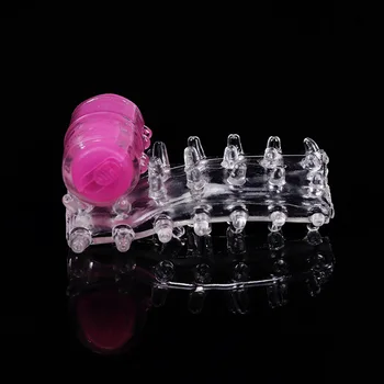 Elastic Întârziere Inele Penis Vibrator Cock Ring Elastic Intens Stimulare Clitoris Cupluri Adult Produse pentru Bărbați