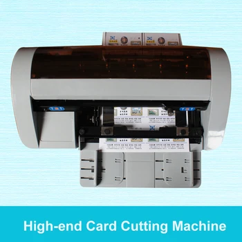 Electric Hârtie de Tuns Desktop Semi-Automate de Afaceri Carte de vizită Cutter Mașină de tăiat AC 220V/50HZ SSB-001 90x54mm
