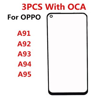 Față de Ecran Pentru OPPO A91 A92 A93 A94 A95 2020 4G 5G Panou Tactil LCD Display Sticla Înlocui Piese + OCA