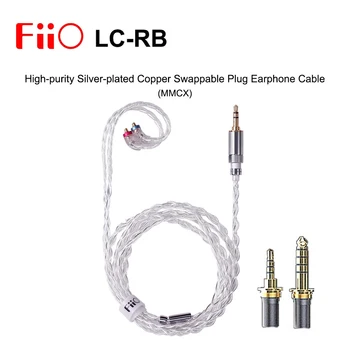 FiiO LC-RB de Mare puritate, placat cu argint, cupru swappable, plug MMCX casti cablu pentru FiiO FH7/FH9/SE846/SE535