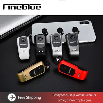 FineBlue F920 Wireless Bluetooth 5.0 apel vibrații reminderheadphones în lotus set cu Cască retractabil pentru căști