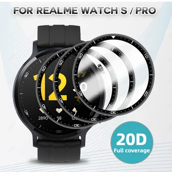Folie protectie Capac Pentru Realme Ceas S Pro Smartwatch HD Curbat Moale Ecran Protector Anti shatte Accesorii (Nu de Sticla)