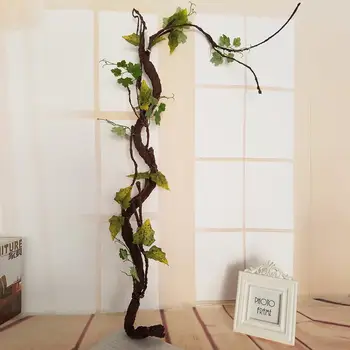 Frumoase Decorative Artificiale Pomi De Mult Plastic Moale Uscate Ramură De Copac Planta Nunta Acasă Decor Casa De Simulare Spirală De Viță De Vie