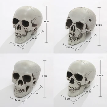 Groază Decor Halloween Craniu Petrecere De Halloween Simulare Plastic Craniul Complicat Casa Bantuita Bar Decor Scenă Consumabile