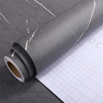 Gros de Marmură Hârtie Granit Tapet PVC Rola Blat de Bucatarie Mobilier de Cabinet Renovat Grosime Perete Autocolant Ușor Pentru a Elimina